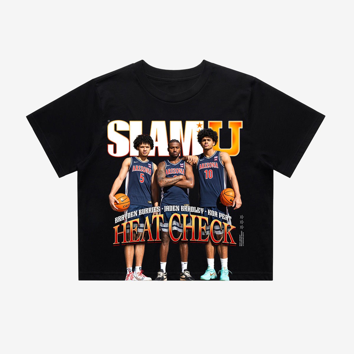 SLAM Crop Cover Tee - Arizona MBB (SLAMU 18)