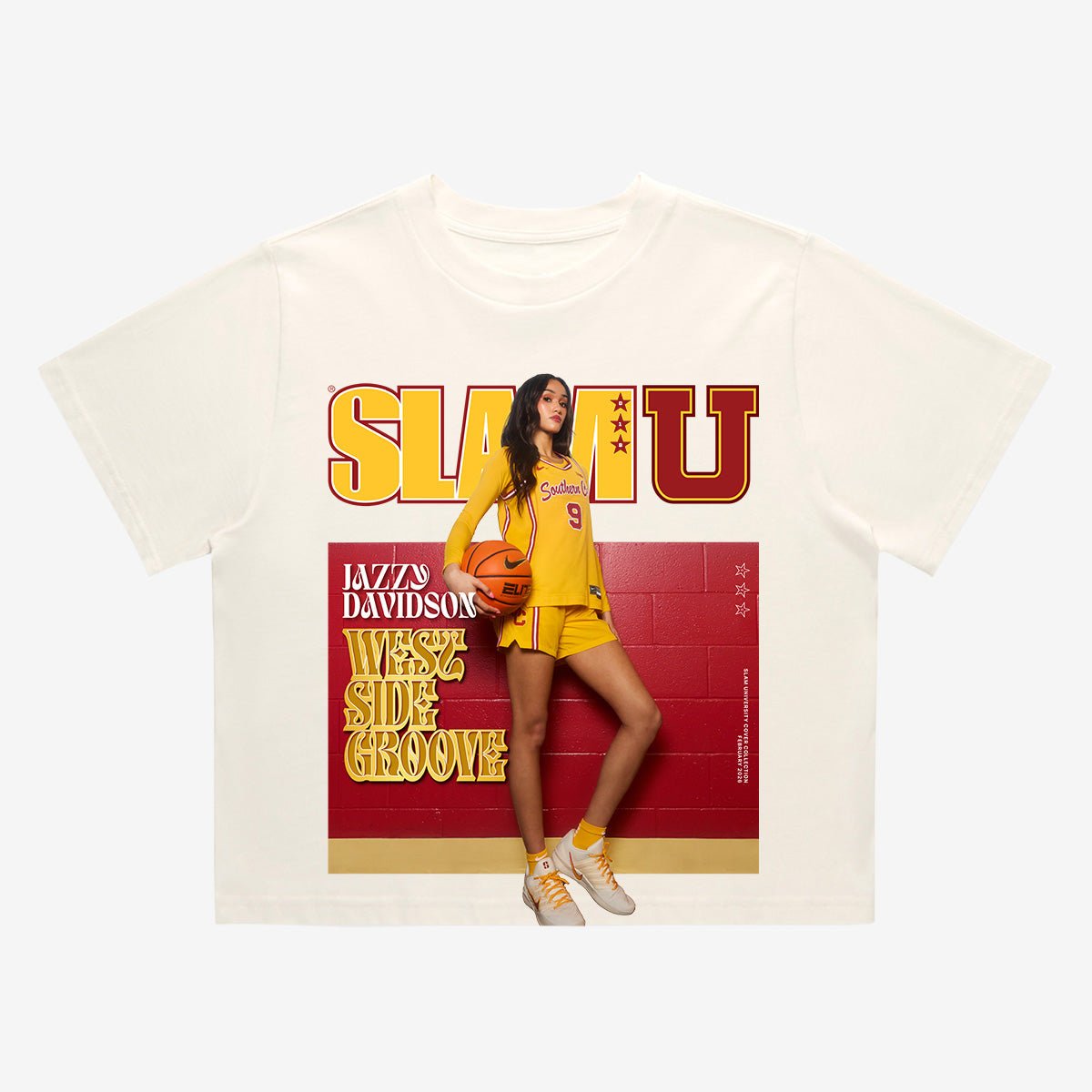 SLAM Crop Cover Tee - Jazzy Davidson (SLAMU 19) - SLAM Goods