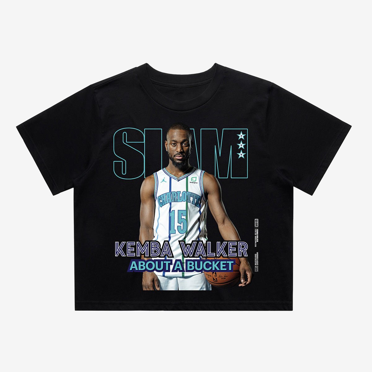 SLAM Crop Cover Tee - Kemba Walker (SLAM 220) - SLAM Goods