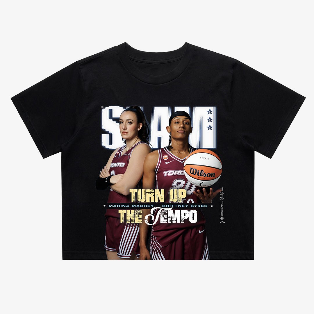 SLAM Crop Cover Tee - Marina Mabrey + Brittney Sykes (SLAM 262) - SLAM Goods