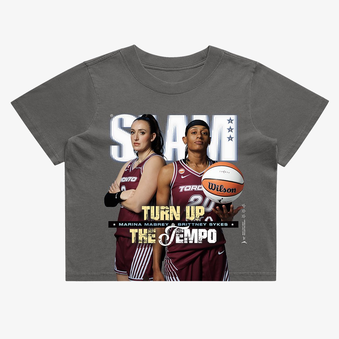 SLAM Crop Cover Tee - Marina Mabrey + Brittney Sykes (SLAM 262) - SLAM Goods