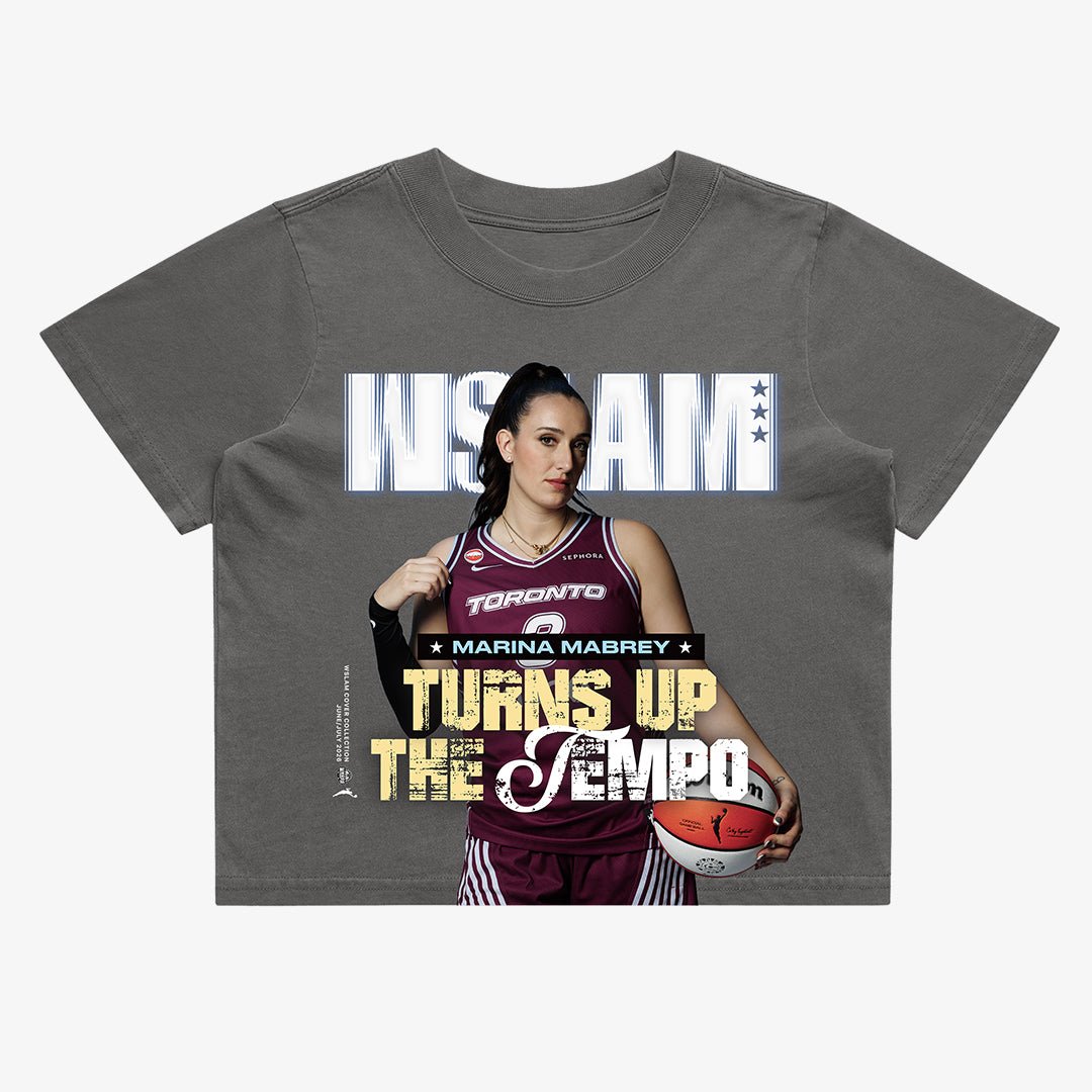SLAM Crop Cover Tee - Marina Mabrey (SLAM 262) - SLAM Goods