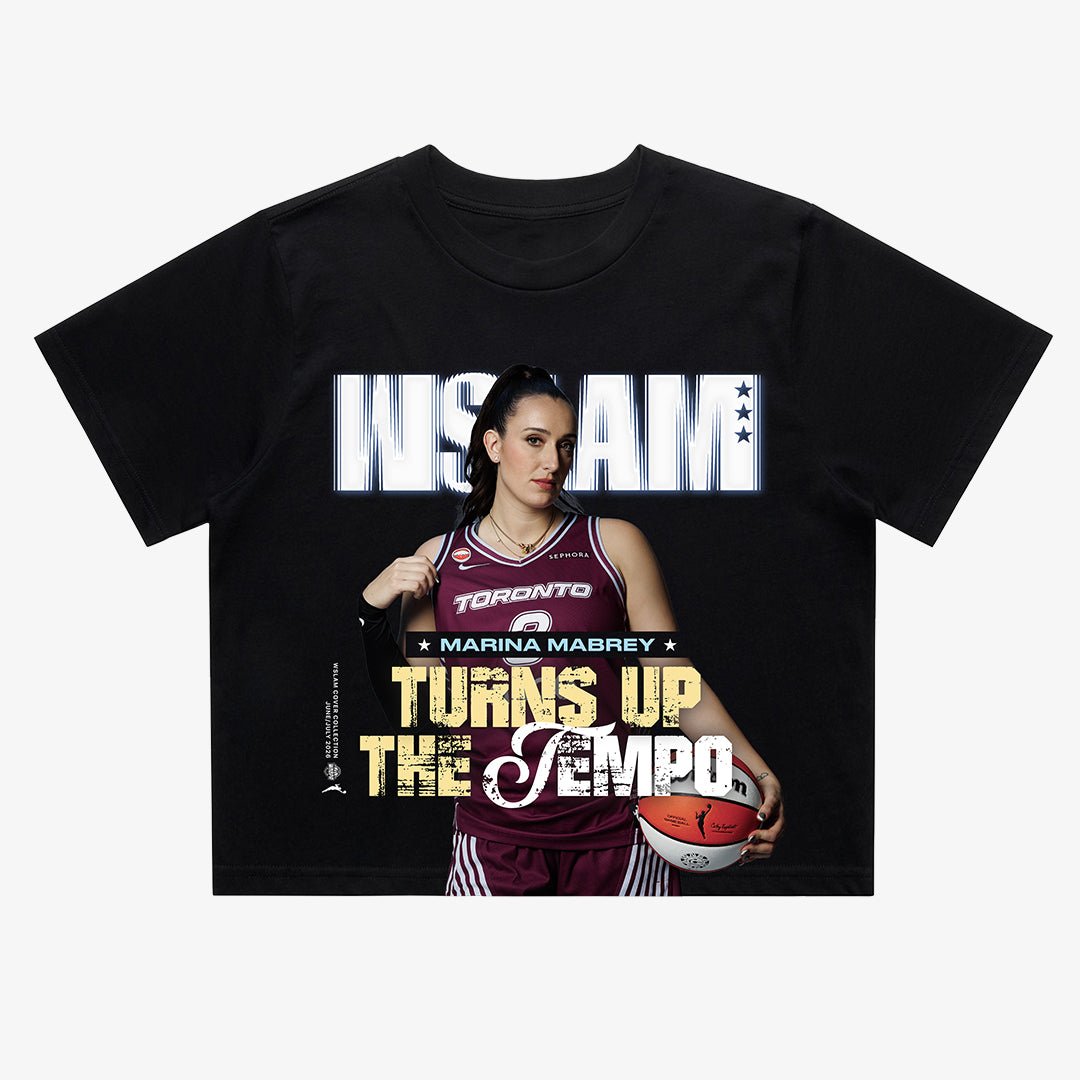 SLAM Crop Cover Tee - Marina Mabrey (SLAM 262) - SLAM Goods