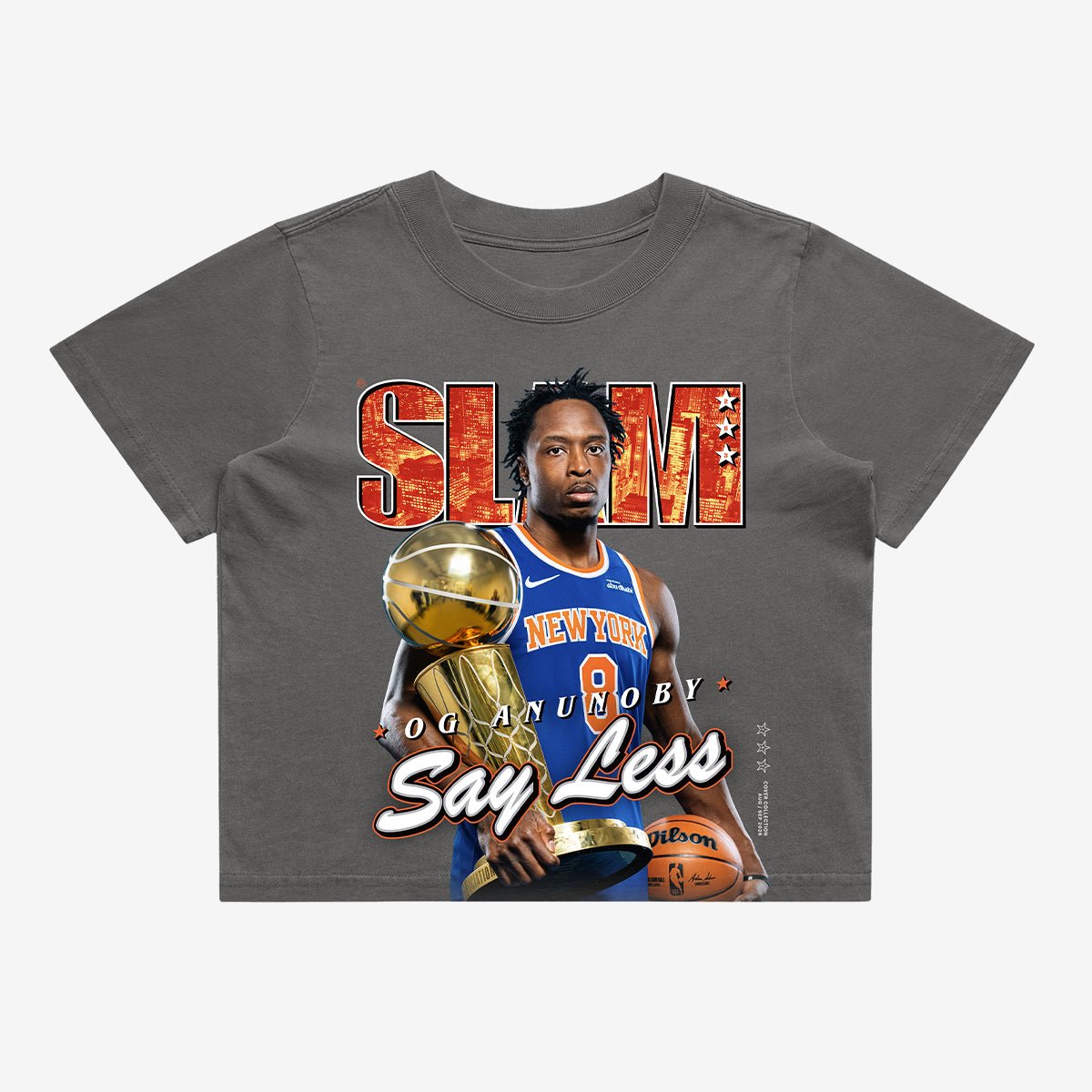 SLAM Crop Cover Tee - OG Anunoby (SLAM 263) - SLAM Goods