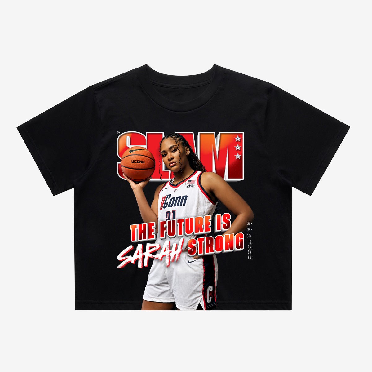 SLAM Crop Cover Tee - Sarah Strong (SLAM 260) - SLAM Goods