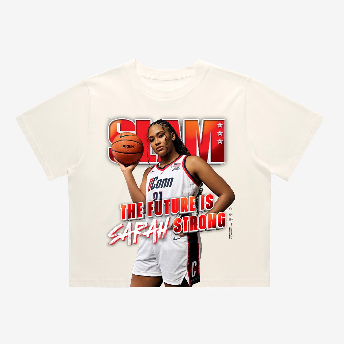 SLAM Crop Cover Tee - Sarah Strong (SLAM 260) - SLAM Goods