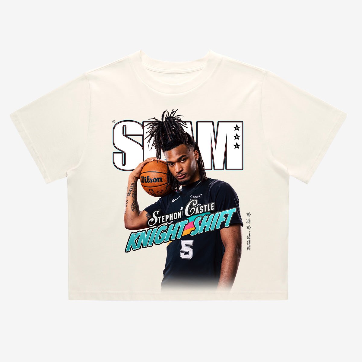 SLAM Crop Cover Tee - Stephon Castle (SLAM 261) - SLAM Goods