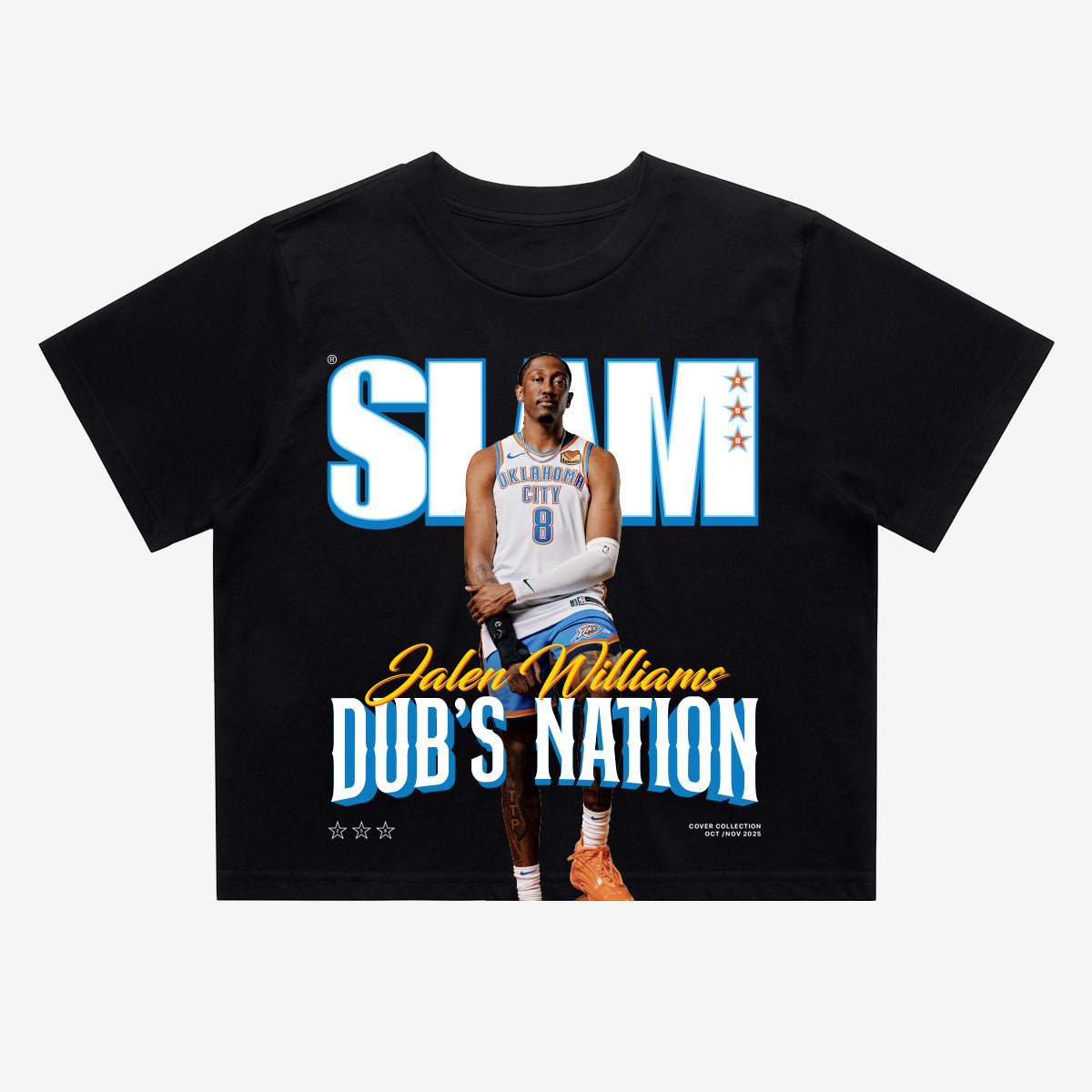 SLAM Crop Digital Cover Tee - Jalen Williams (SLAM 258) - SLAM Goods