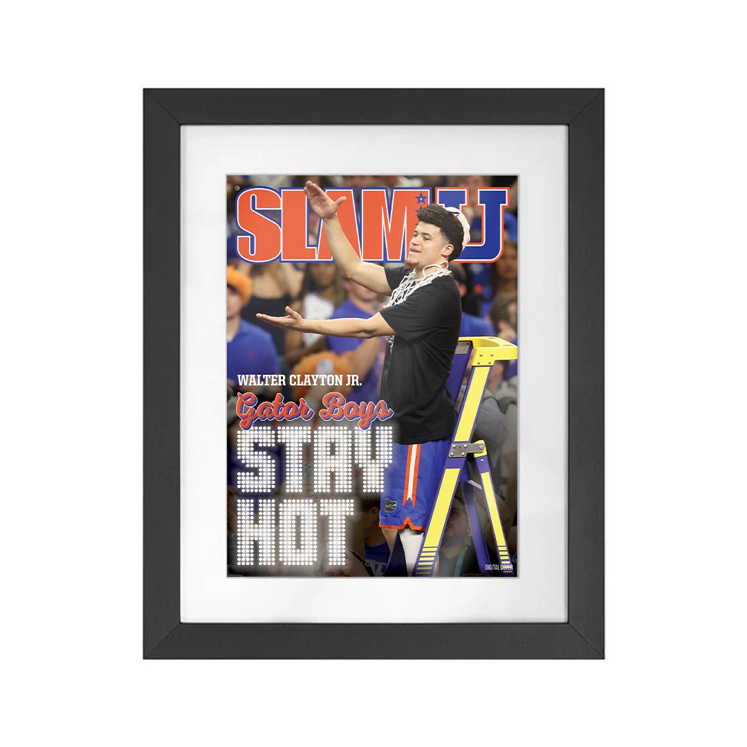 SLAM Framed Cover Print - Walter Clayton Jr. (SLAMU 9) - SLAM Goods
