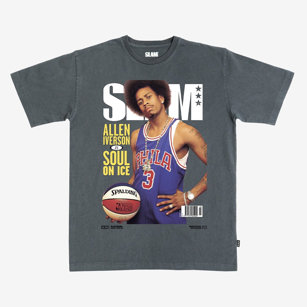 SLAM Hardwod Classics Cover Tee - Allen Iverson (SLAM 32) - SLAM Goods