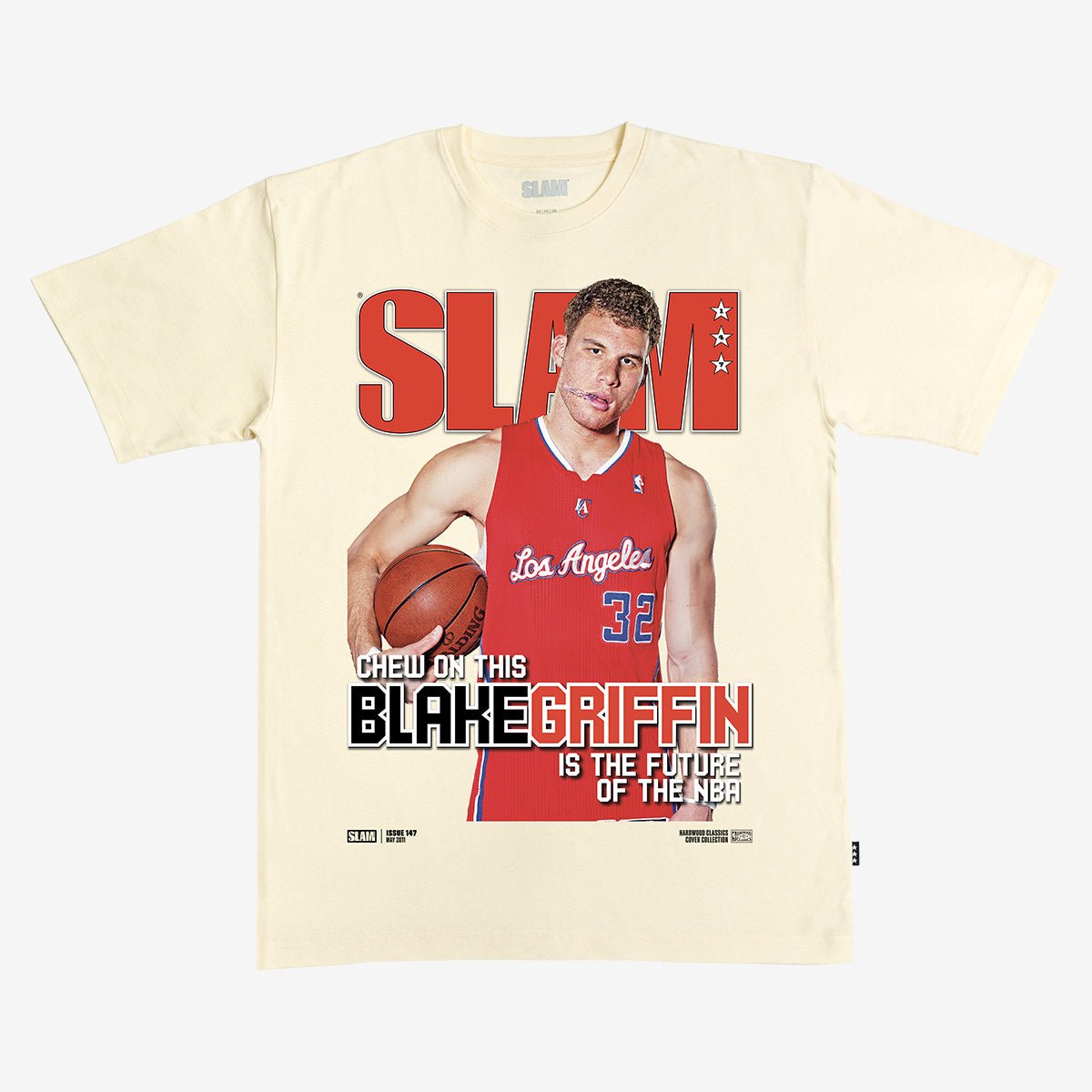 SLAM Hardwod Classics Cover Tee - Blake Griffin (SLAM 147) - SLAM Goods