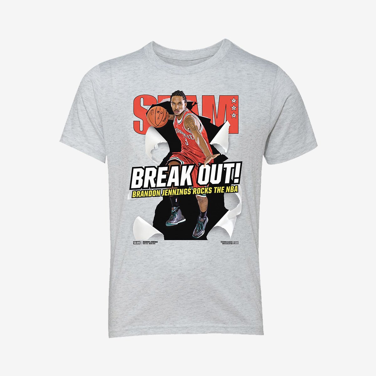 SLAM Hardwod Classics Youth Cover Tee - Brandon Jennings (SLAM 135) - SLAM Goods