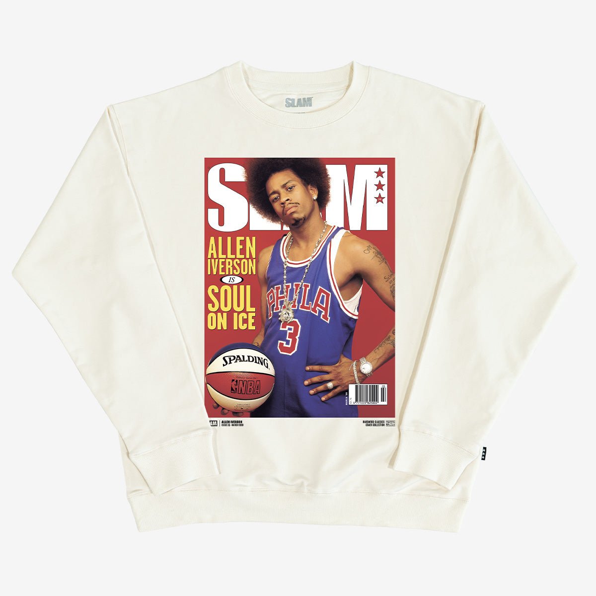 SLAM Hardwood Classics Cover Crewneck - Allen Iverson (SLAM 32) - SLAM Goods