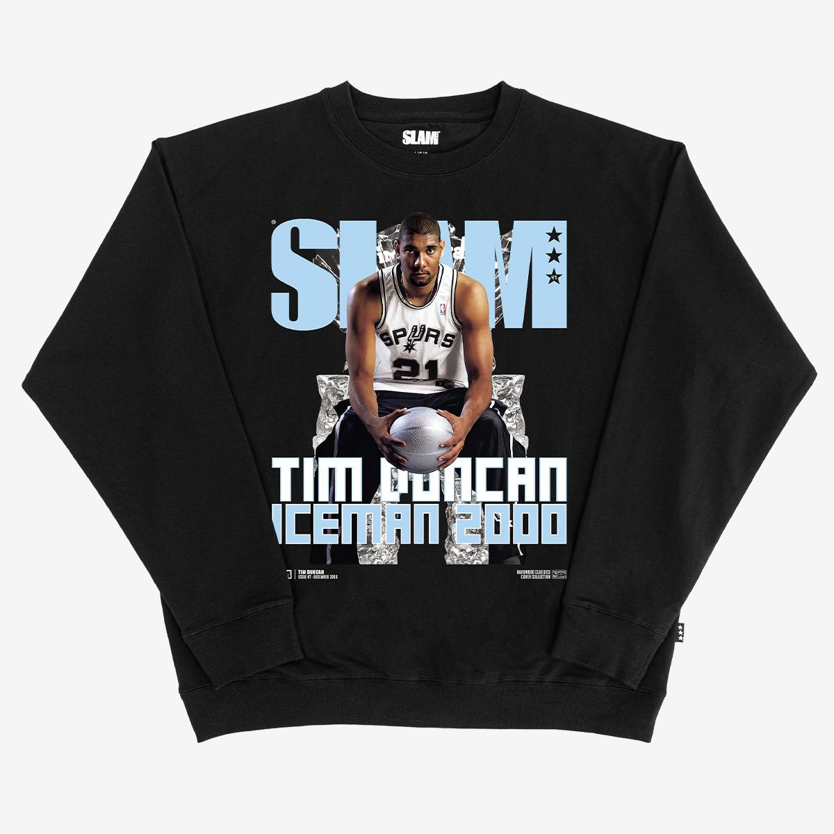 SLAM Hardwood Classics Cover Crewneck - Tim Duncan (SLAM 47) - SLAM Goods