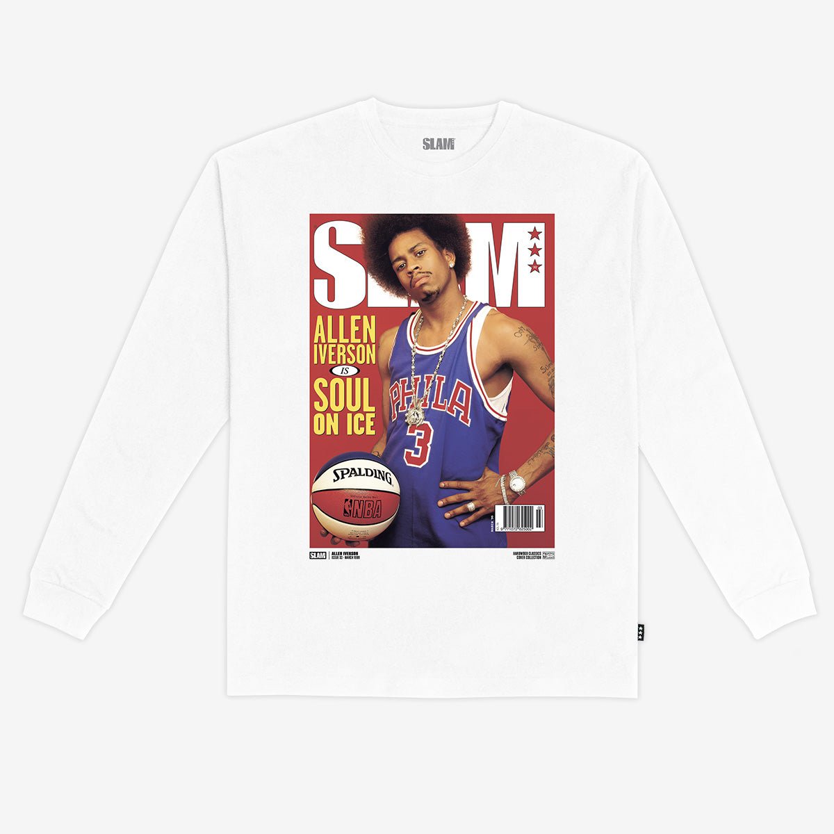 SLAM Hardwood Classics Cover L/S Tee - Allen Iverson (SLAM 32) - SLAM Goods