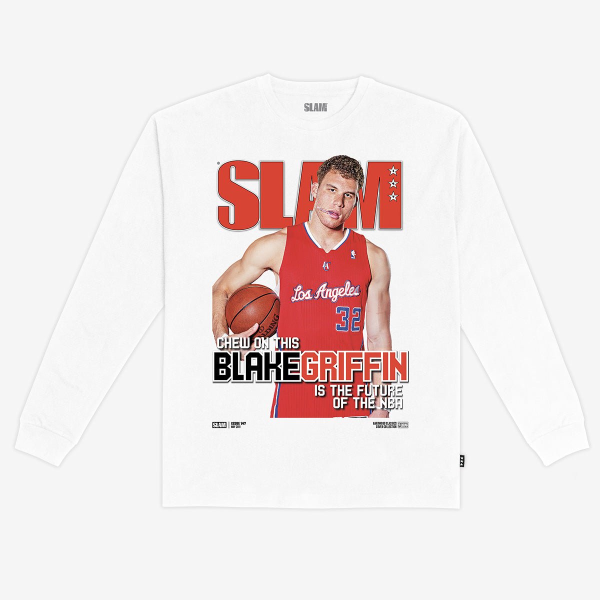 SLAM Hardwood Classics Cover L/S Tee - Blake Griffin (SLAM 147) - SLAM Goods