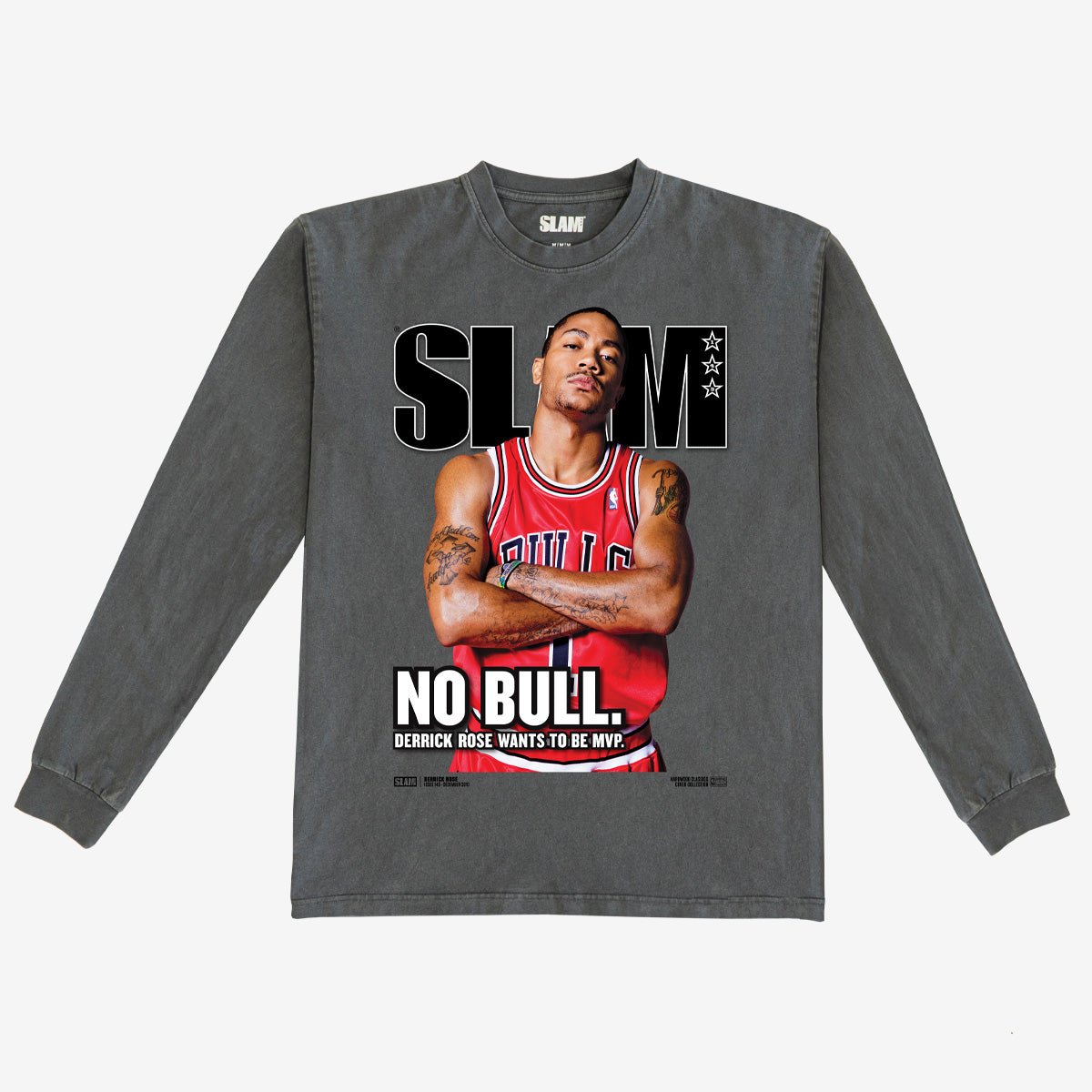 SLAM Hardwood Classics Cover L/S Tee - Derrick Rose (SLAM 143) - SLAM Goods