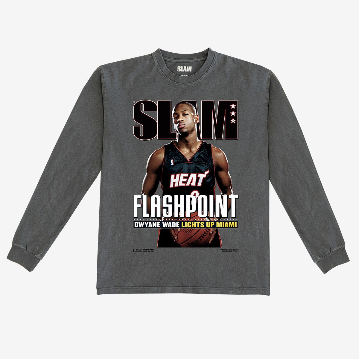 SLAM Hardwood Classics Cover L/S Tee - Dwayne Wade (SLAM 87) - SLAM Goods