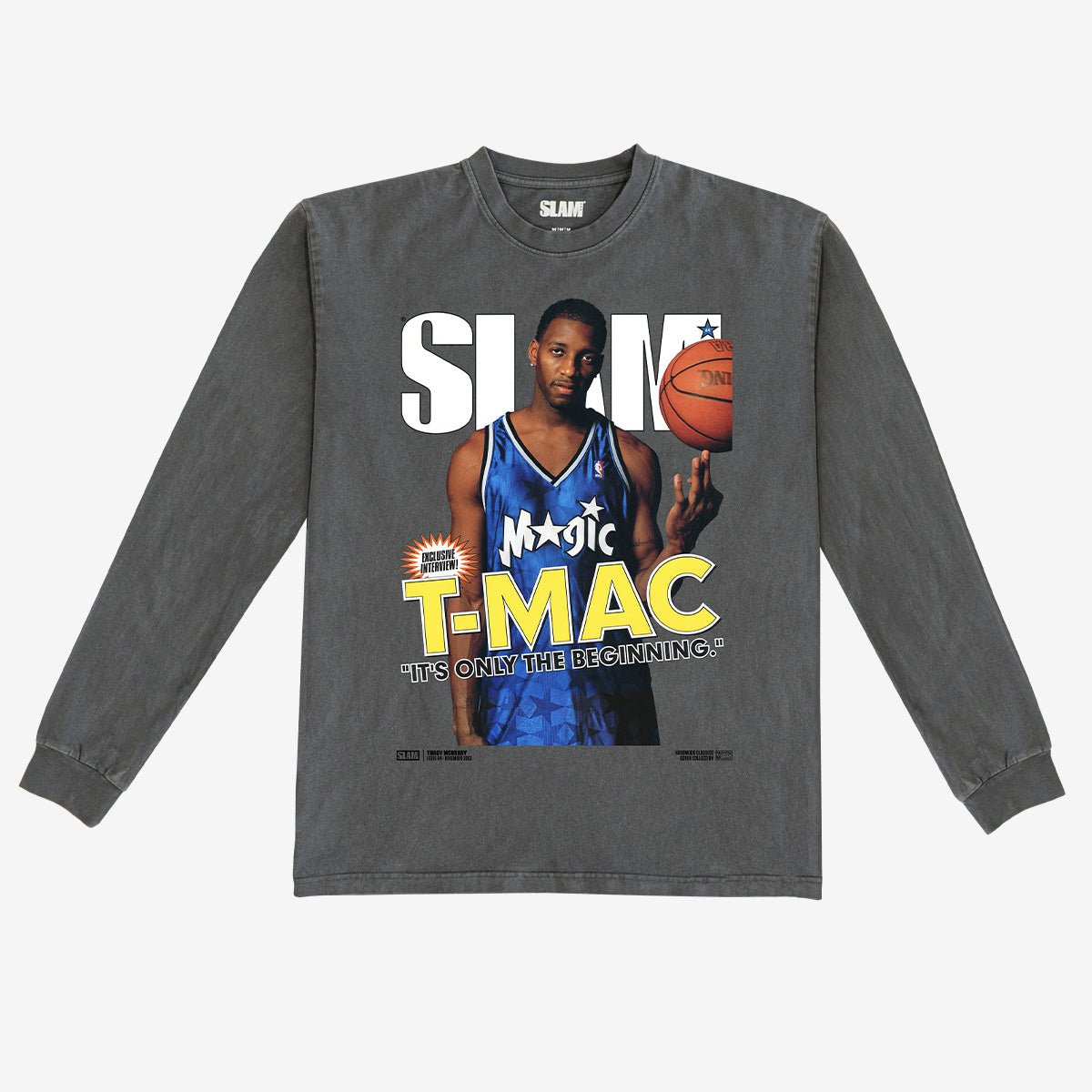 SLAM Hardwood Classics Cover L/S Tee - Tracy McGrady (SLAM 64) - SLAM Goods