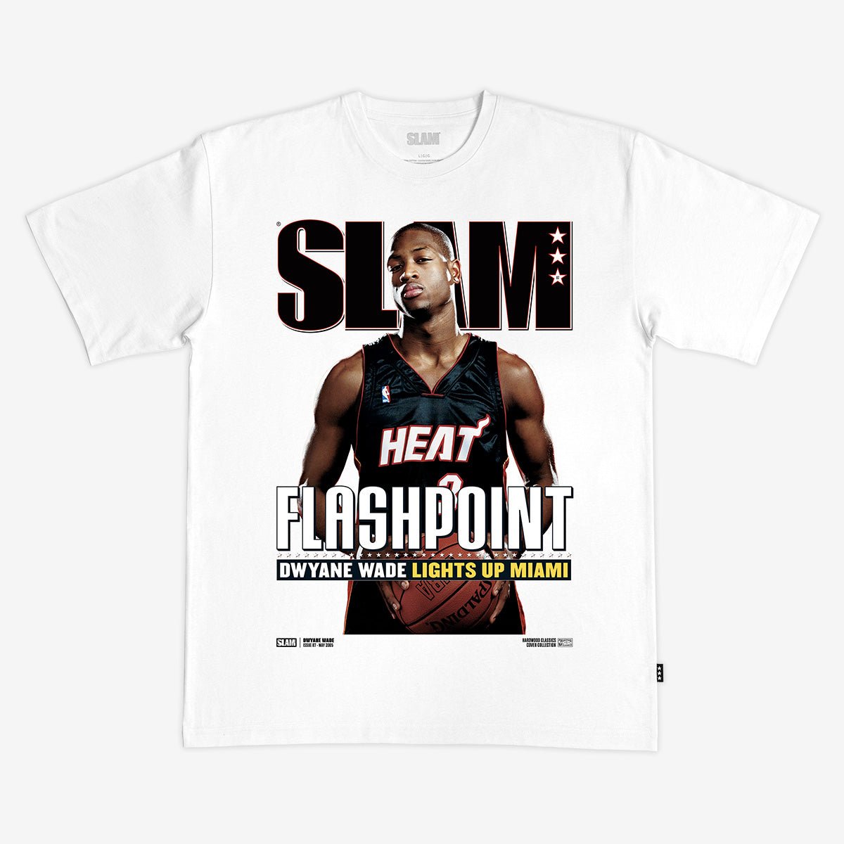 SLAM Hardwood Classics Cover Tee - Dwayne Wade (SLAM 87) - SLAM Goods