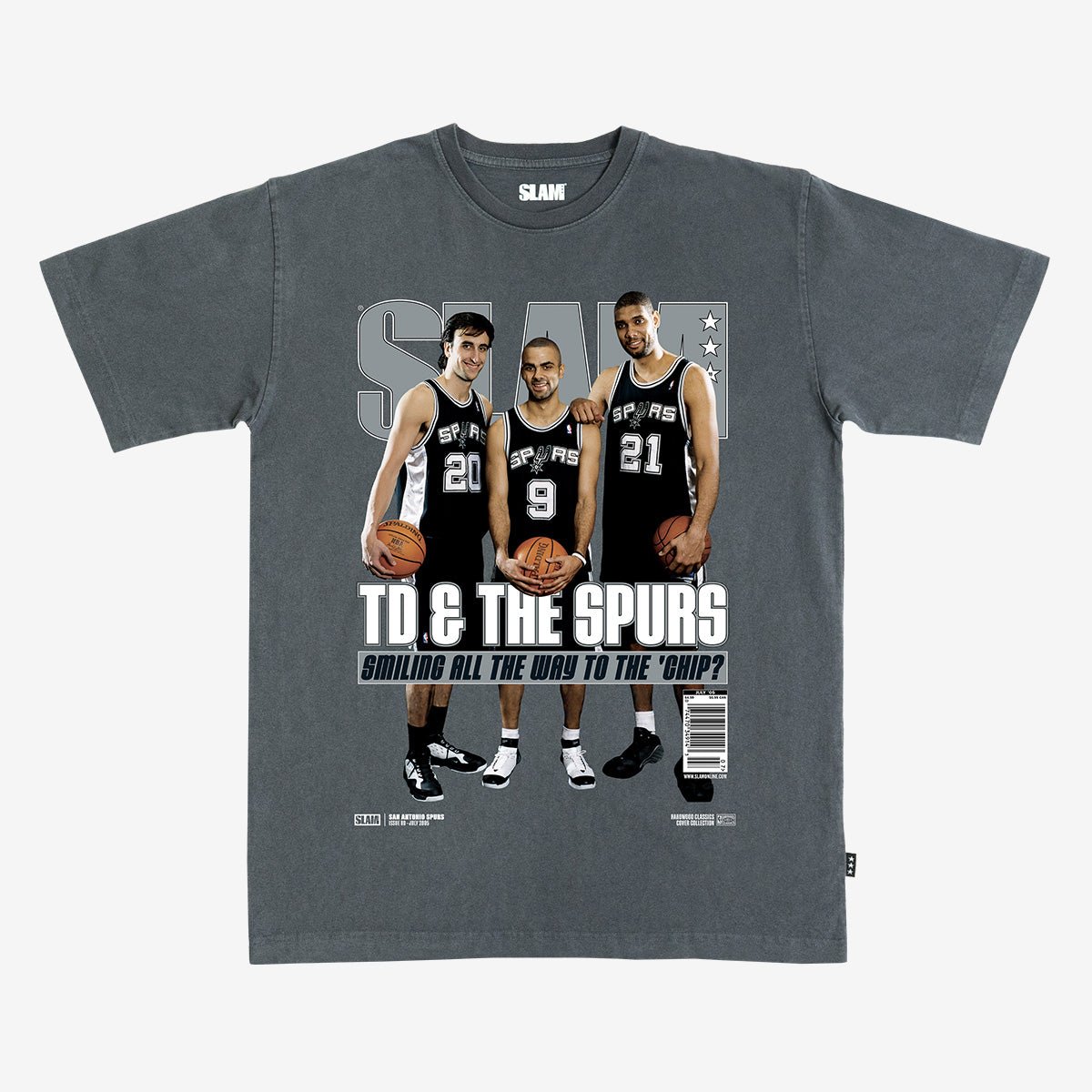 SLAM Hardwood Classics Cover Tee - Spurs (SLAM 89) - SLAM Goods