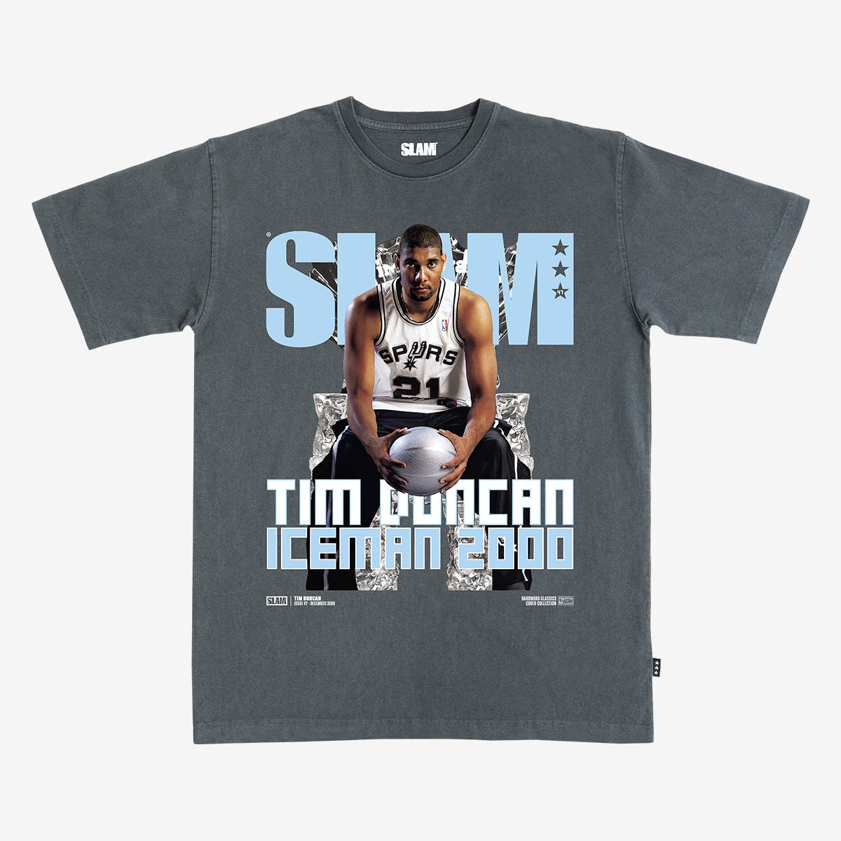 SLAM Hardwood Classics Cover Tee - Tim Duncan (SLAM 47)