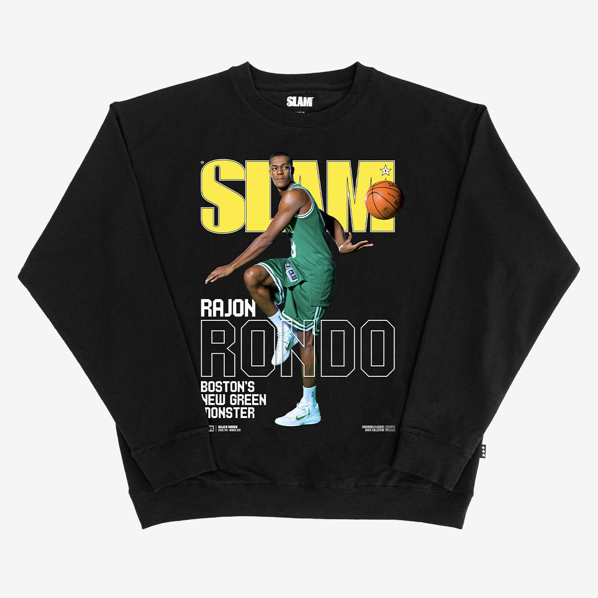 SLAM Hardwood Classics Crewneck - Rajon Rondo (SLAM 145) - SLAM Goods