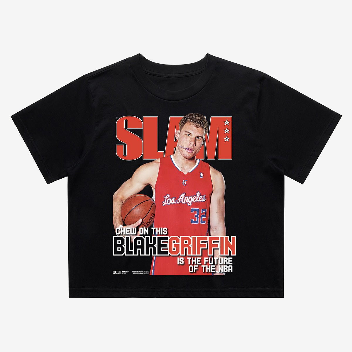 SLAM Hardwood Classics Crop Cover Tee - Blake Griffin (SLAM 147) - SLAM Goods