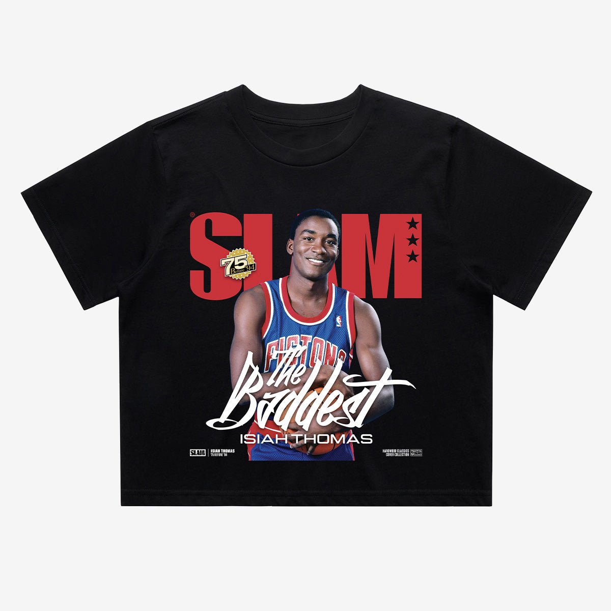 SLAM Hardwood Classics Crop Cover Tee - Isiah Thomas (Before '94) - SLAM Goods