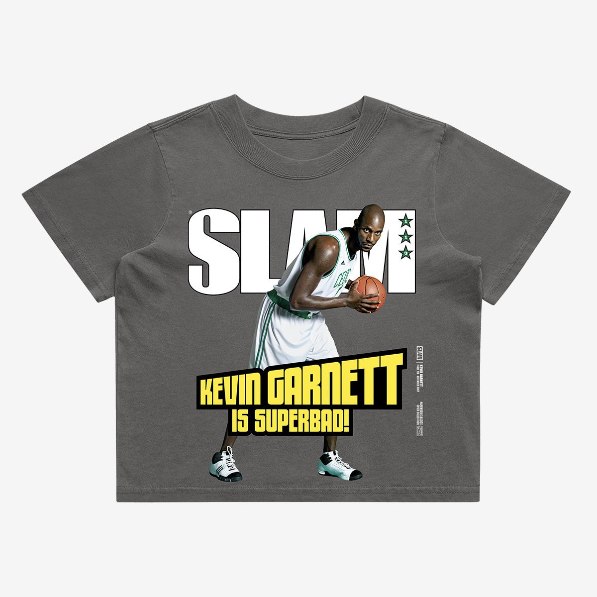 SLAM Hardwood Classics Crop Cover Tee - Kevin Garnett (SLAM 113) - SLAM Goods