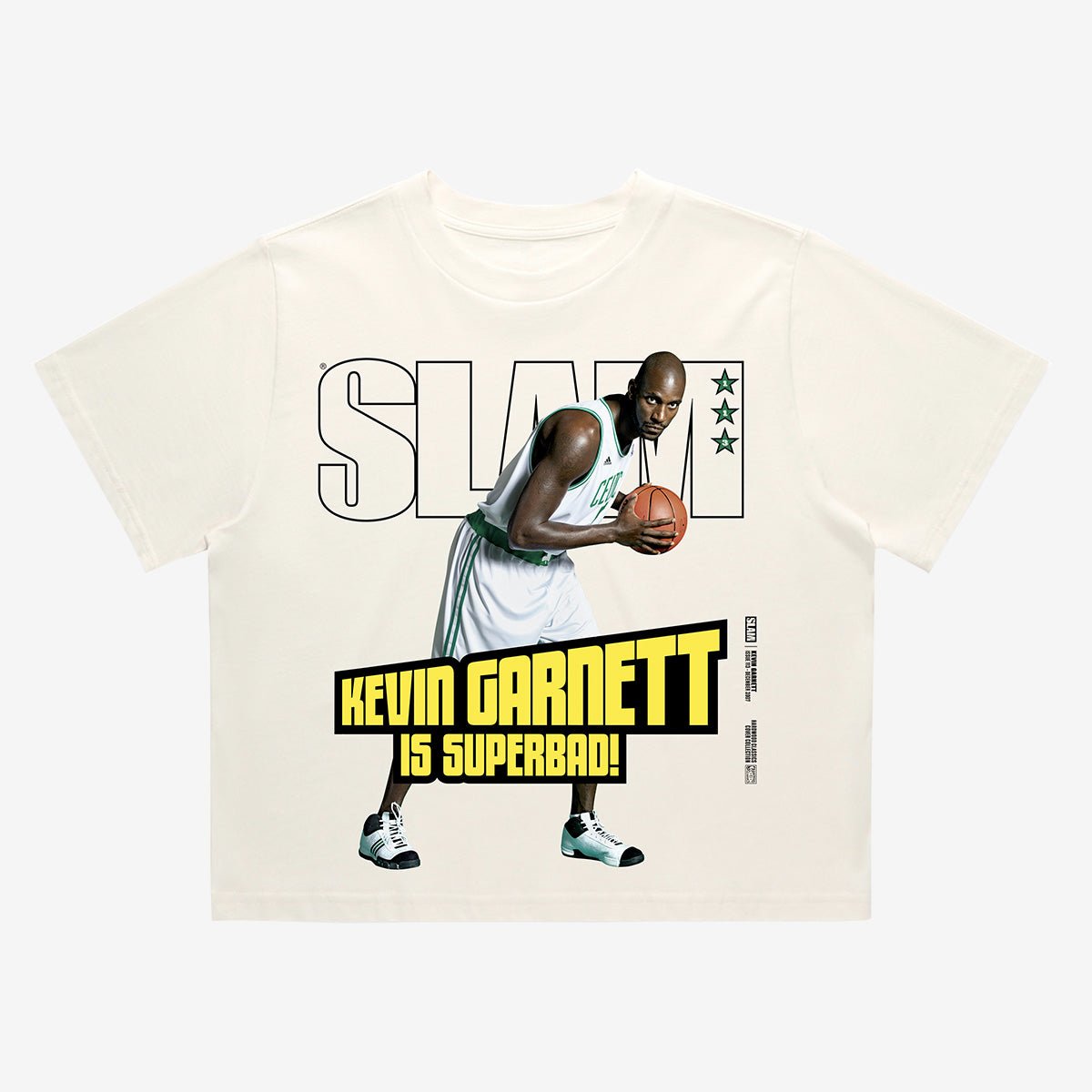 SLAM Hardwood Classics Crop Cover Tee - Kevin Garnett (SLAM 113) - SLAM Goods