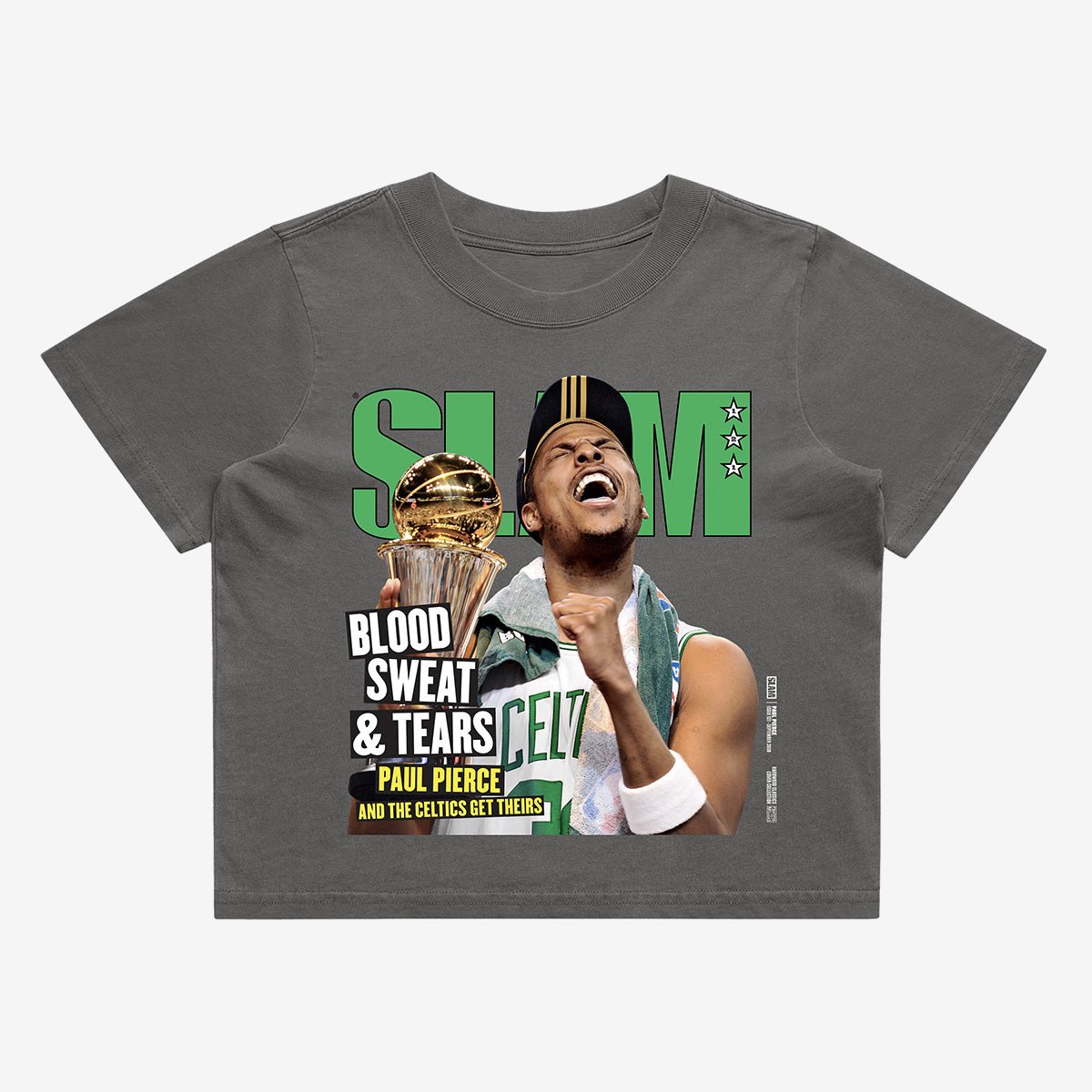 SLAM Hardwood Classics Crop Cover Tee - Paul Pierce (SLAM 121) - SLAM Goods