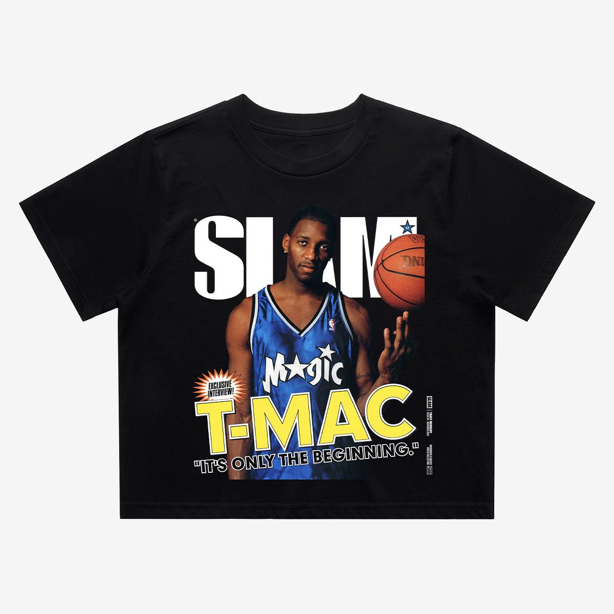 SLAM Hardwood Classics Crop Cover Tee - Tracy McGrady (SLAM 64) - SLAM Goods