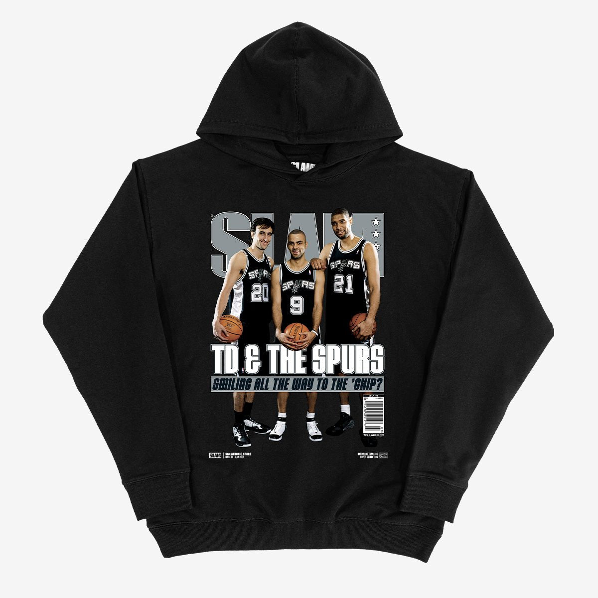 SLAM Hardwood Classics Hoodie - Spurs (SLAM 89) - SLAM Goods