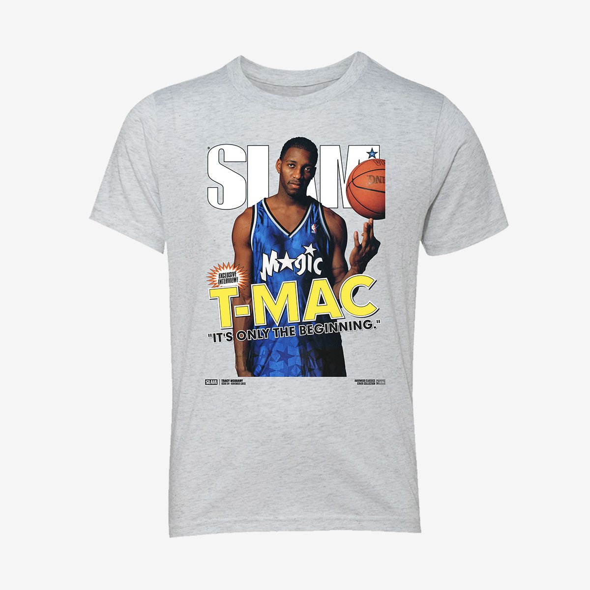 SLAM Hardwood Classics Youth Cover Tee - Tracy McGrady (SLAM 64) - SLAM Goods