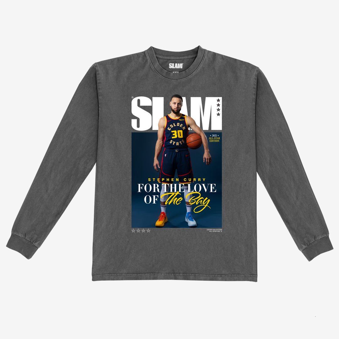 SLAM L/S Cover Tee - Stephen Curry (All - Star Vol 5) - SLAM Goods