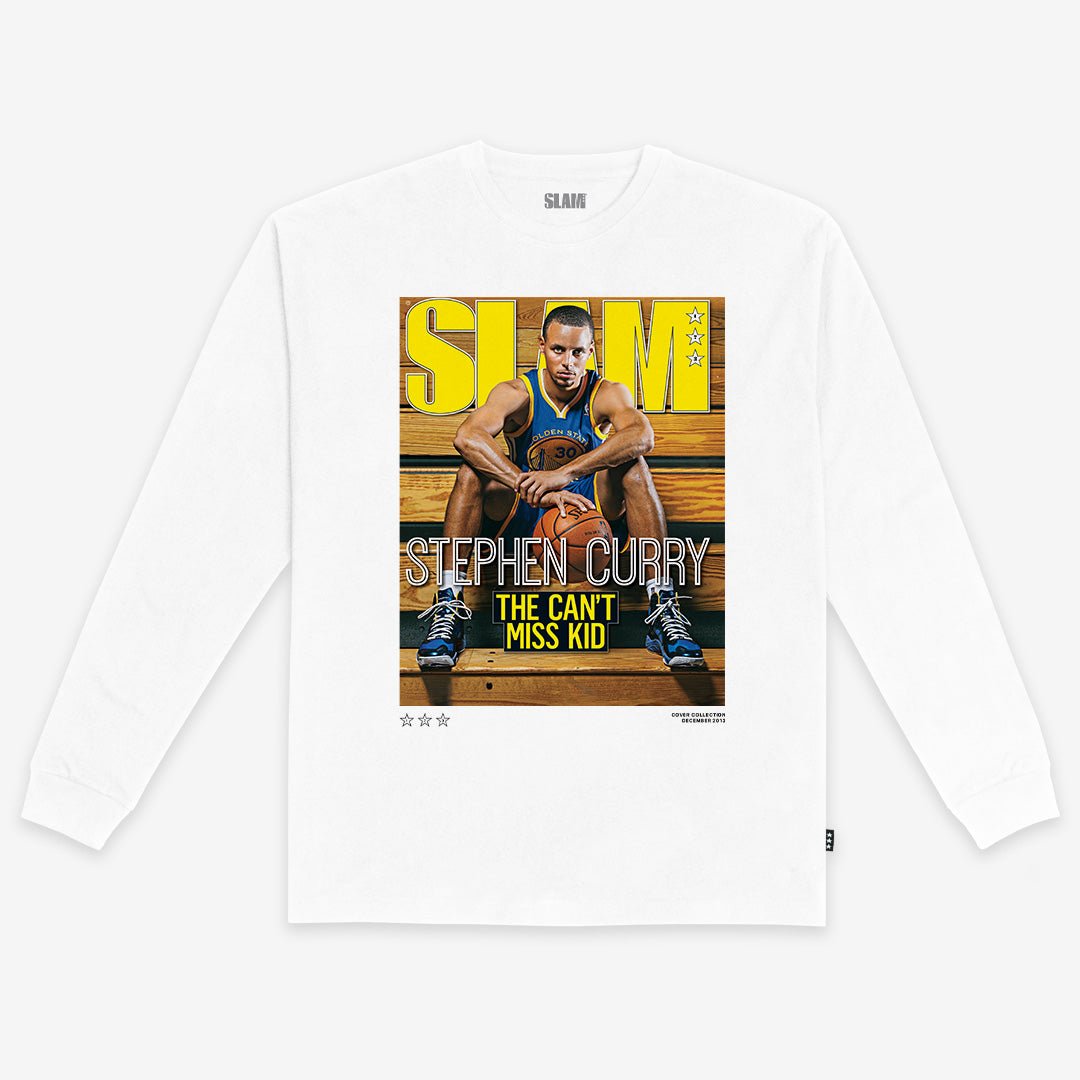 SLAM L/S Cover Tee - Stephen Curry (SLAM 173) - SLAM Goods