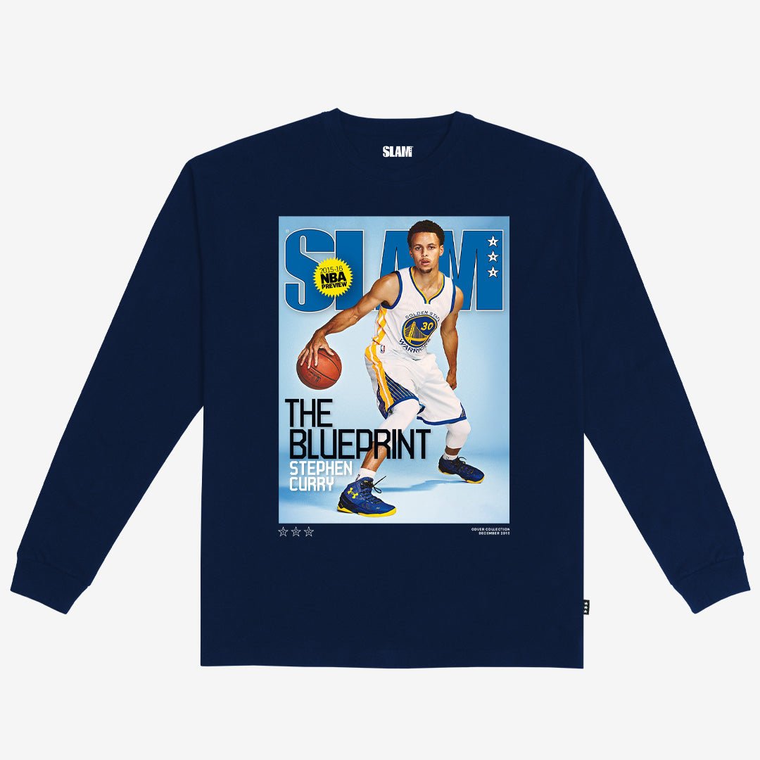 SLAM L/S Cover Tee - Stephen Curry (SLAM 193) - SLAM Goods