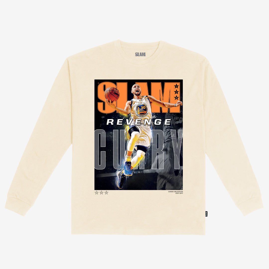 SLAM L/S Cover Tee - Stephen Curry (SLAM 209) - SLAM Goods