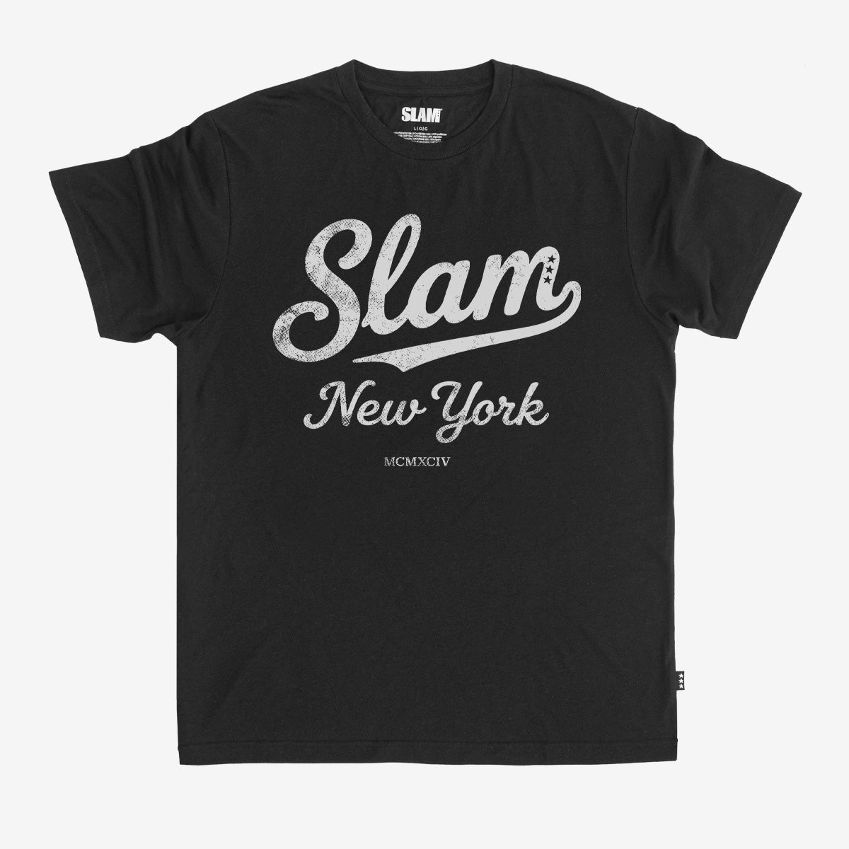 SLAM Script Heritage Tee - SLAM Goods