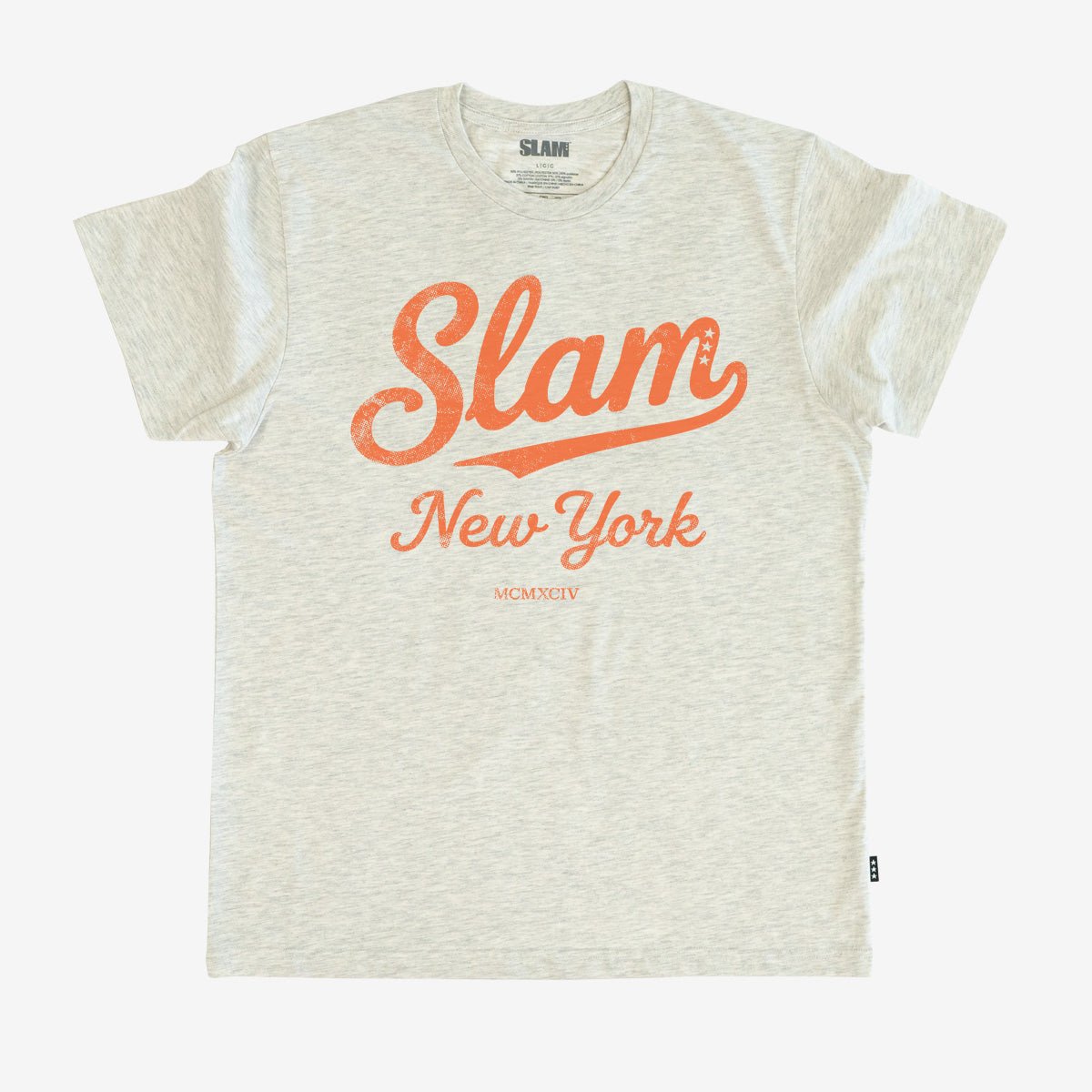 SLAM Script Heritage Tee - SLAM Goods