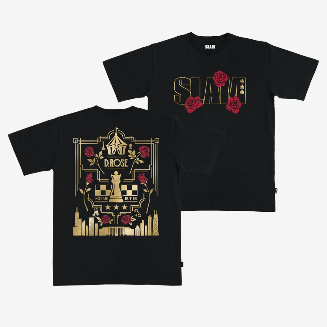 SLAM x D Rose Motief Heavy Tee - SLAM Goods