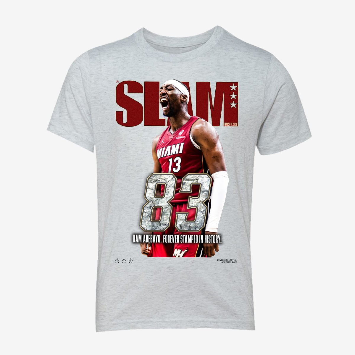 SLAM Youth Cover Tee Bam Adebayo (SLAM 261) - SLAM Goods