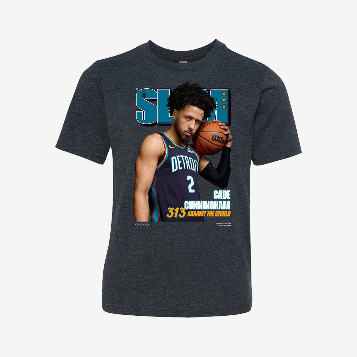 SLAM Youth Cover Tee - Cade Cunningham City Edition (SLAM 255) - SLAM Goods