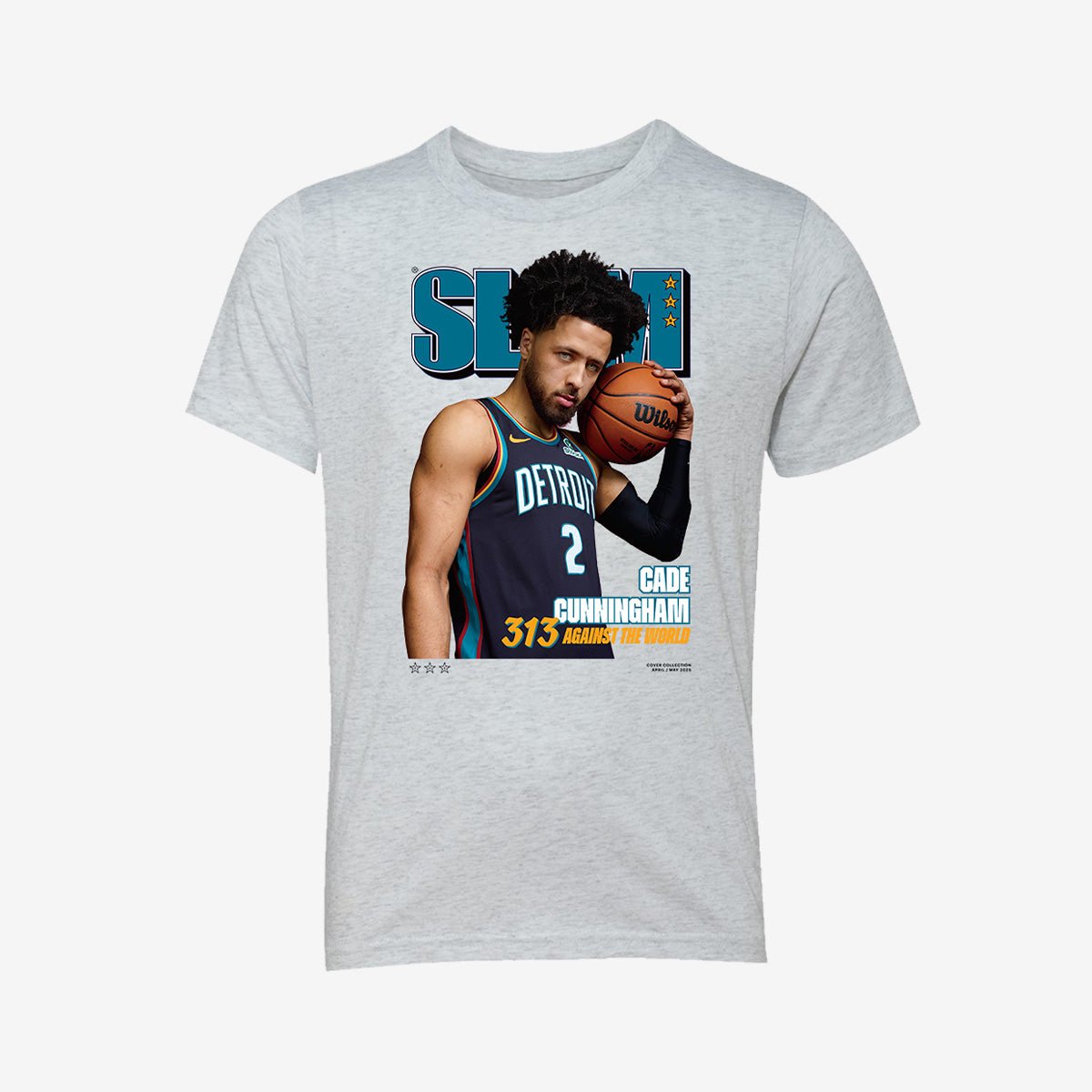 SLAM Youth Cover Tee - Cade Cunningham City Edition (SLAM 255) - SLAM Goods