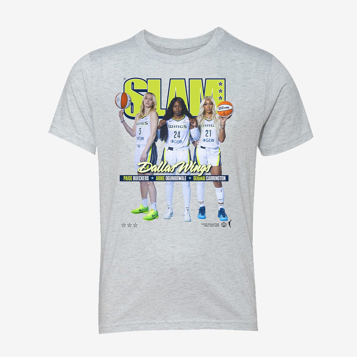 SLAM Youth Cover Tee - Dallas Wings (SLAM 256) - SLAM Goods