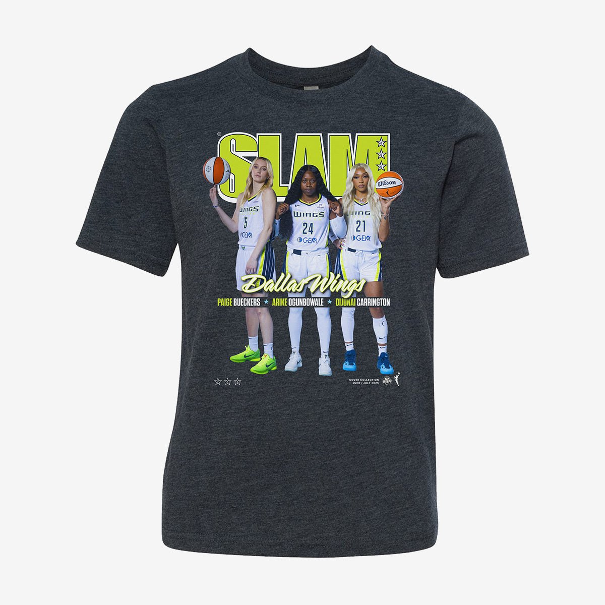 SLAM Youth Cover Tee - Dallas Wings (SLAM 256) - SLAM Goods