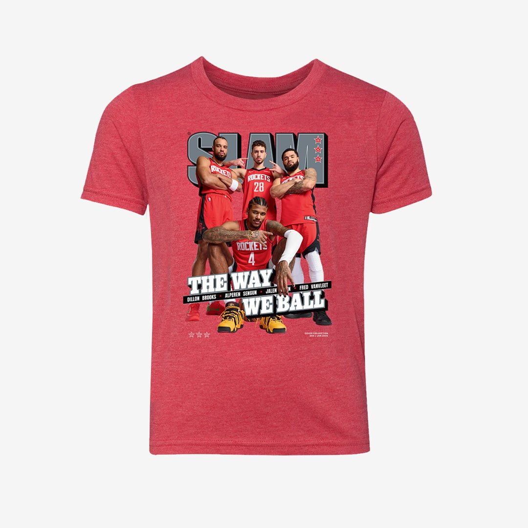 SLAM Youth Cover Tee - Houston Rockets (SLAM 254) - SLAM Goods