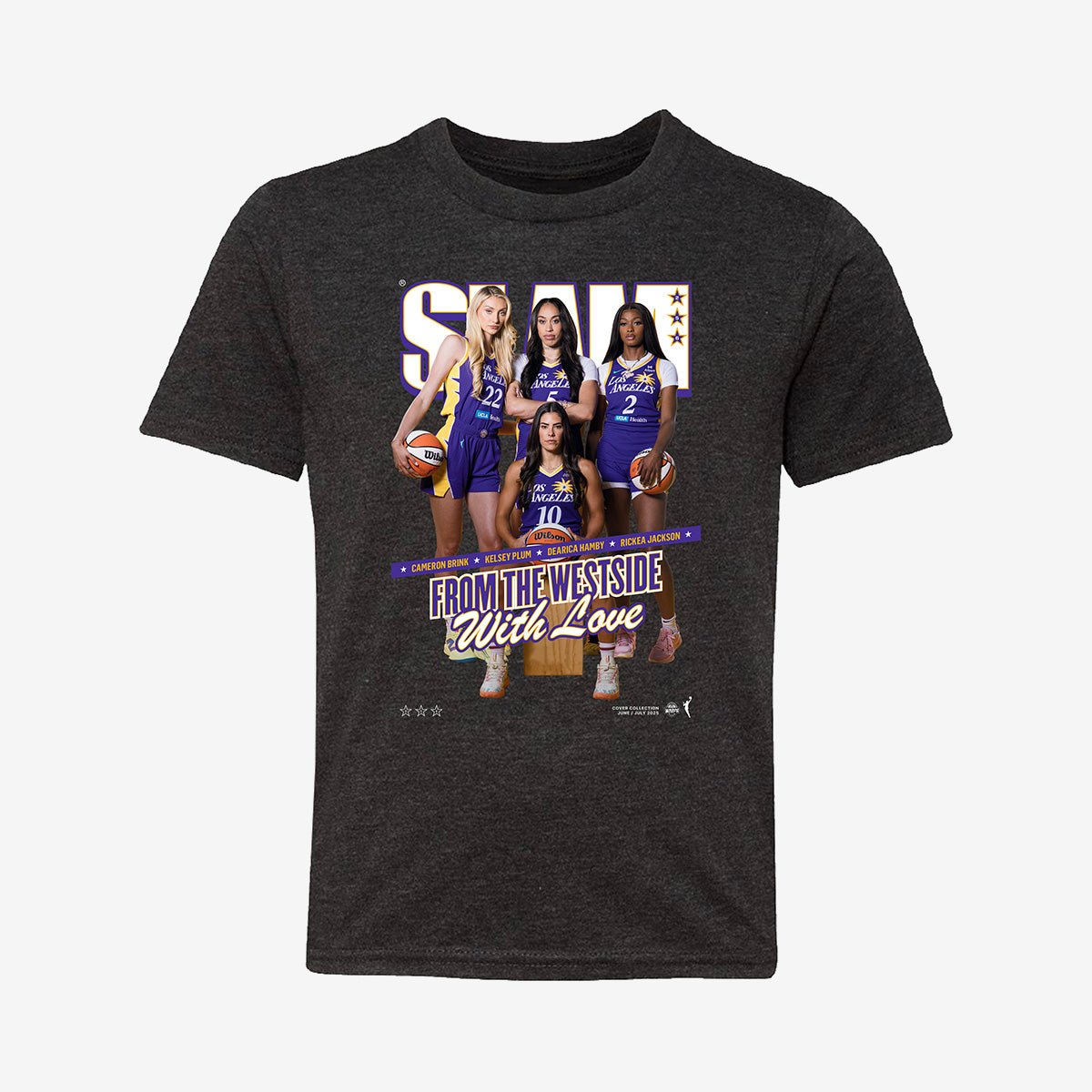 SLAM Youth Cover Tee - Los Angeles Sparks (SLAM 256) - SLAM Goods