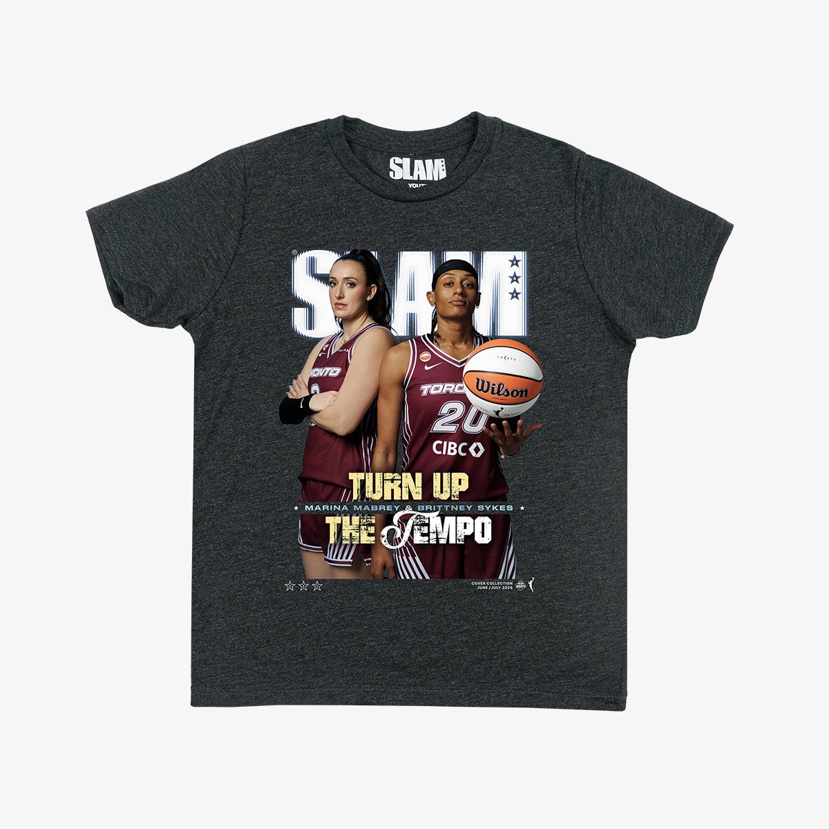 SLAM Youth Cover Tee - Marina Mabrey + Brittney Sykes (SLAM 262) - SLAM Goods